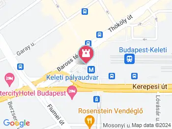 Kolodko: Vissza a jövőbe miniszobor Budapest a térképen