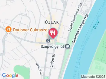 Kolosy Lángos & Palacsintázó Budapest a térképen