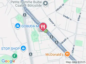 Kolosy Téri Sütöde - Ágoston utcai Mintabolt Budapest a térképen