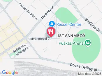 Kölyökvadon Játszóház Étterem - Récsei Center Budapest a térképen