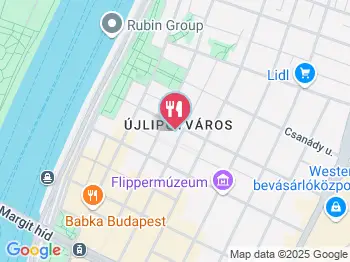 Kona Bistro Budapest a térképen