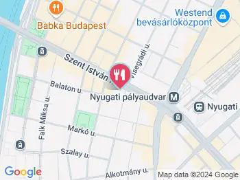 Koool Bisztró Budapest a térképen