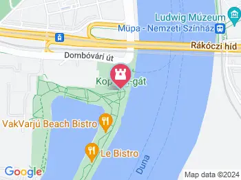 Kopaszi-gát Budapest a térképen