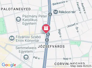 Kopjafa az 1956-os forradalom hőseinek emlékére Budapest a térképen