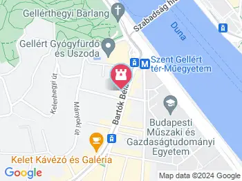 Kortárs Alkotók Stúdiója Budapest a térképen