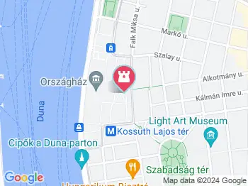 Kossuth tér Budapest a térképen