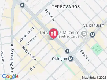 Kotkodács Csirkefalatozó Budapest a térképen