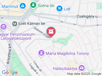 Középkori Zsidó Imaház Budapest a térképen