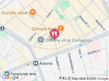 KOZO - Cheesecake & Specialty Coffee Budapest a térképen