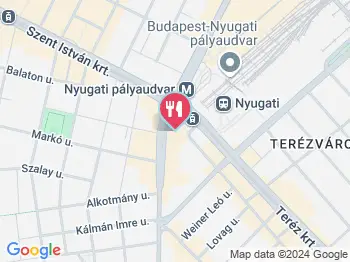 Kpi's Soup & More Budapest a térképen