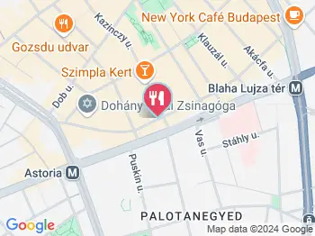 Kpub Budapest a térképen