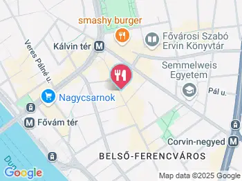 Kredenc-Kredens Budapest a térképen