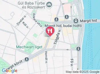 Krémesház Budapest a térképen