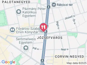 Kristály Cukrászda Budapest a térképen