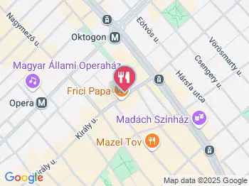 Krua Thai Wok Bar Budapest a térképen