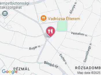 Kuckó Café Budapest a térképen