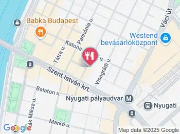 Kuckó Pékség Budapest a térképen