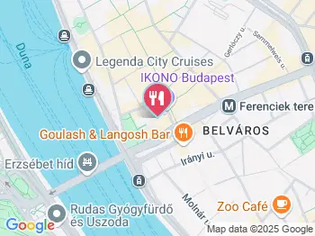 Kuglóf Bisztró Budapest a térképen