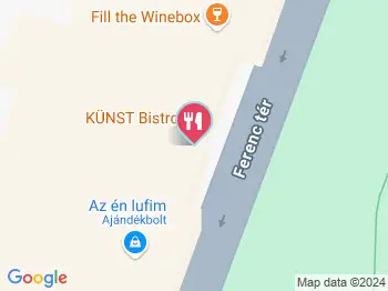 KÜNST Bistro Budapest a térképen
