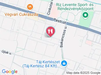 Kürtös 17 Kalács Budapest a térképen