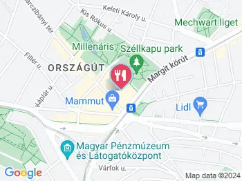 L'Amande - Mammut Budapest a térképen