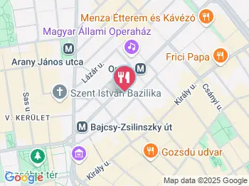 L'Occhio di Stile Budapest a térképen