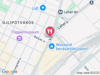 La Bode Budapest a térképen