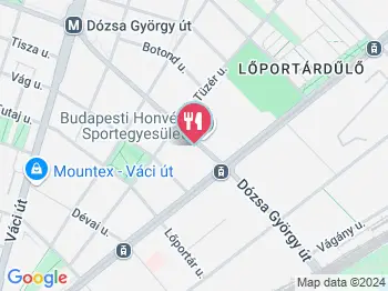 La Cipolla - Dózsa György út Budapest a térképen