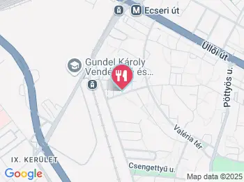 La Corte Budapest a térképen