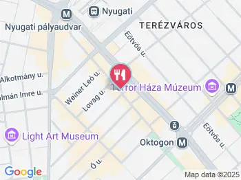 La Delizia - Jókai utca Budapest a térképen