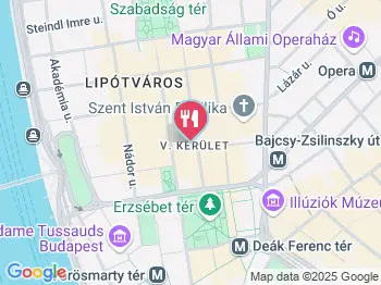 La Fabbrica Budapest a térképen