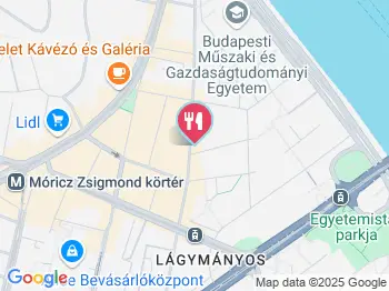 La Guillotine Bistro Budapest a térképen