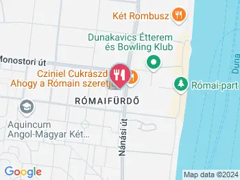 La Nonna Pékség Budapest a térképen