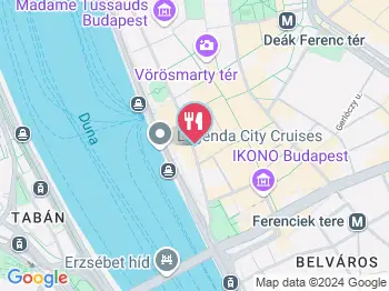 La Susanna Kézműves Fagyizó - Belváros Budapest a térképen