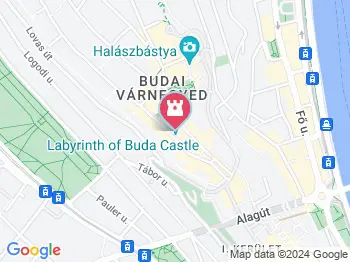 Labirintus-Panoptikum Budapest a térképen