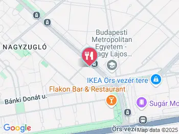 Lajos Király Étterem Budapest a térképen