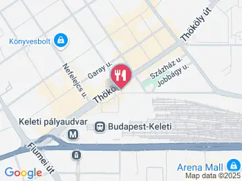 Lakomativ Étterem & Söröző Budapest a térképen