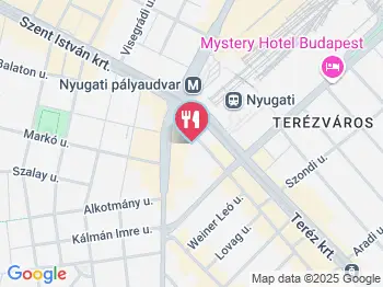 Lalibela Étterem Budapest a térképen