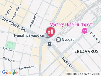 Lalibela Fast Food - Nyugati tér Budapest a térképen