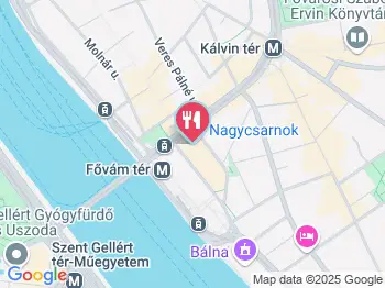 Lángos - Nagy Vásárcsarnok Budapest a térképen