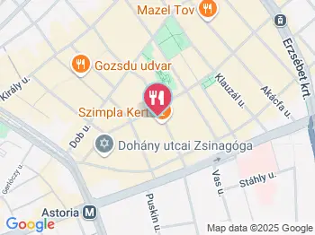 Lángos Burger - Karaván Udvar Budapest a térképen