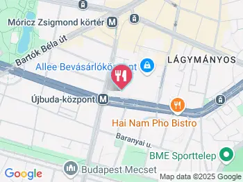 Lángos Palacsinta - Fehérvári úti Vásárcsarnok Budapest a térképen