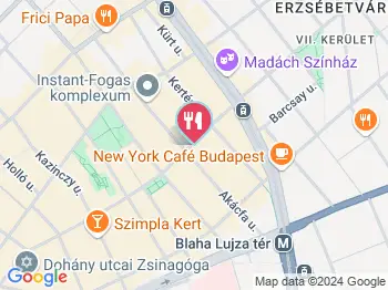 Lángosom Budapest a térképen