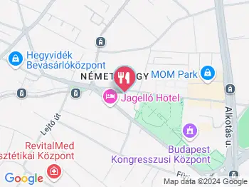 Larus Étterem és Rendezvényközpont Budapest a térképen