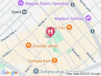 Las Vegan's - Vegan Garden Budapest a térképen