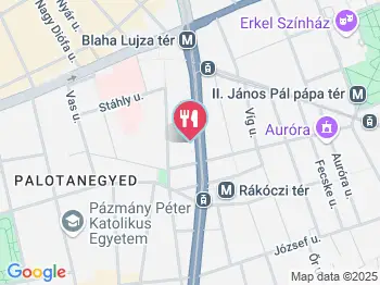 Lazy Cafe & Brunch Budapest a térképen