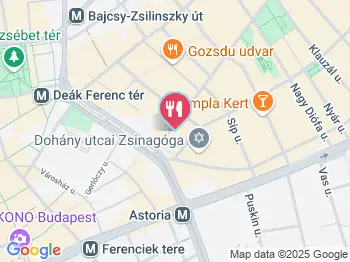 Lé - Juice & More Budapest a térképen