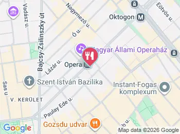 Le Petit Beefbar - W Budapest Hotel Budapest a térképen