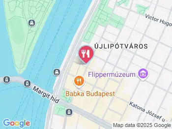 Le Poulet Budapest a térképen