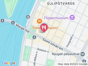 Le Yuan Kínai Büfé Budapest a térképen